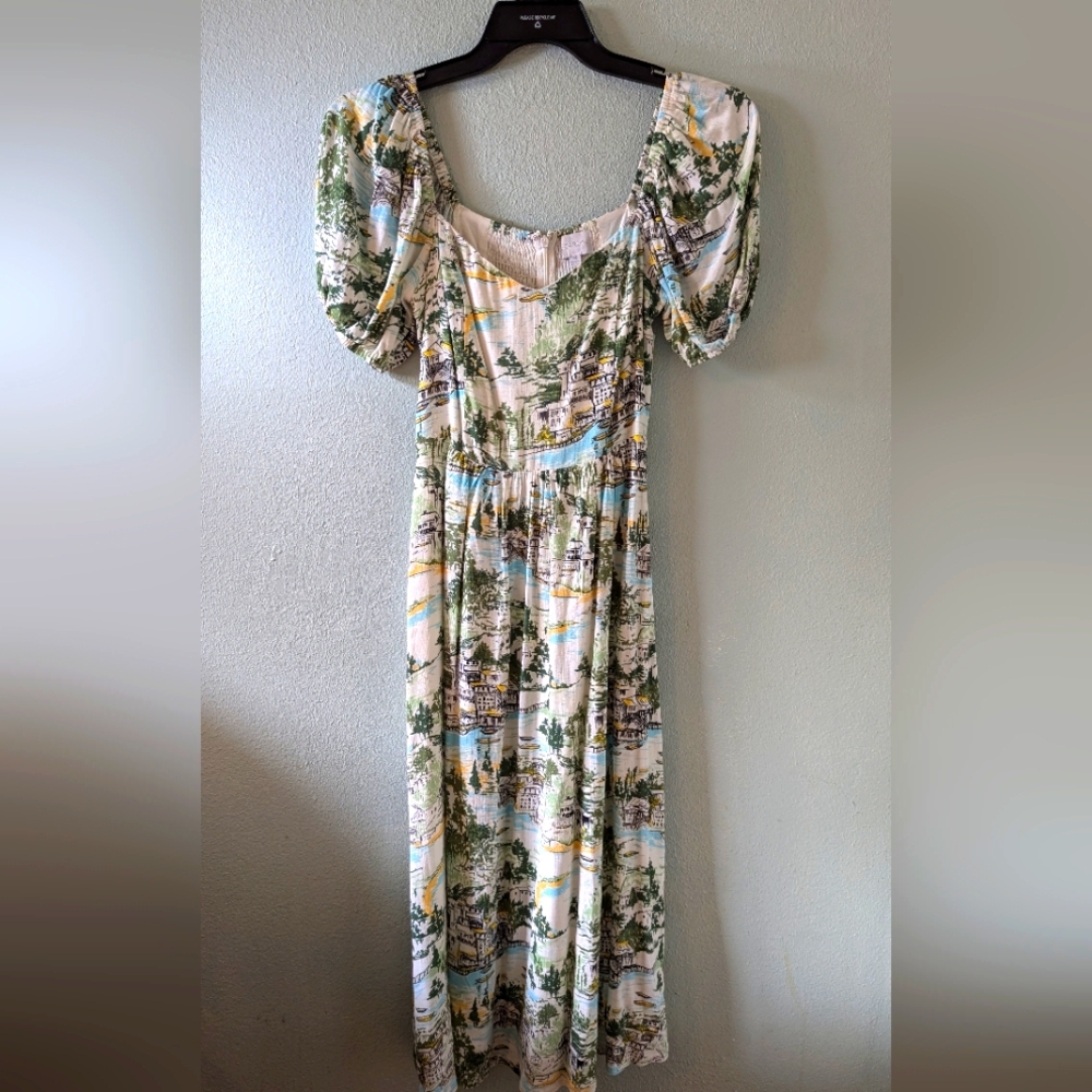 Beautiful toile print dress by Sugarlips